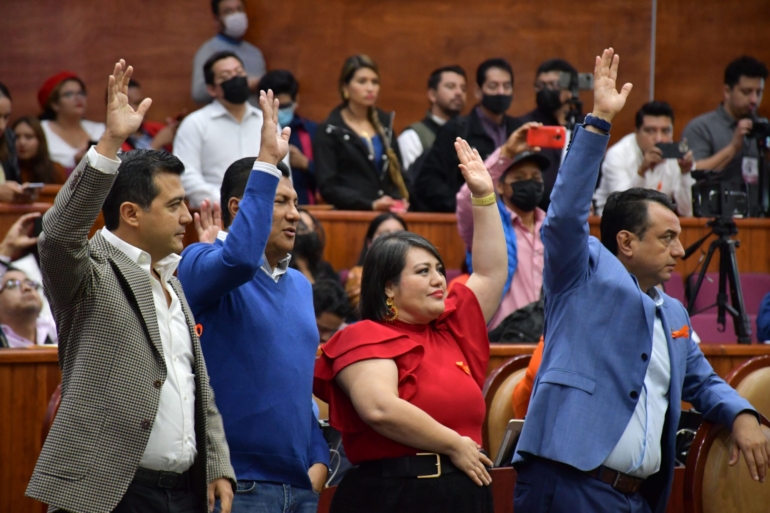FOTO2-Congreso exhorta a Fiscal esclarecer la privación de la vida de regidora de San Pedro Tapanatepec